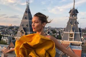 Хадід позувала для Vogue