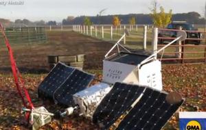 В Samsung заявили, что это было "запланированное приземление" с использованием парашюта