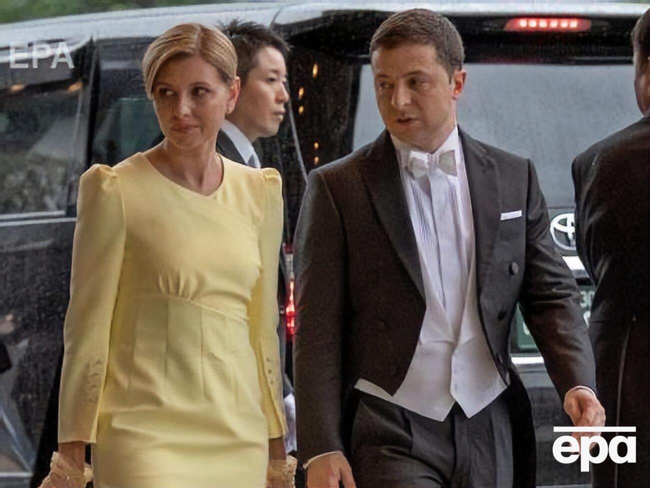 Подружжя Зеленських було присутнім на інтронізації