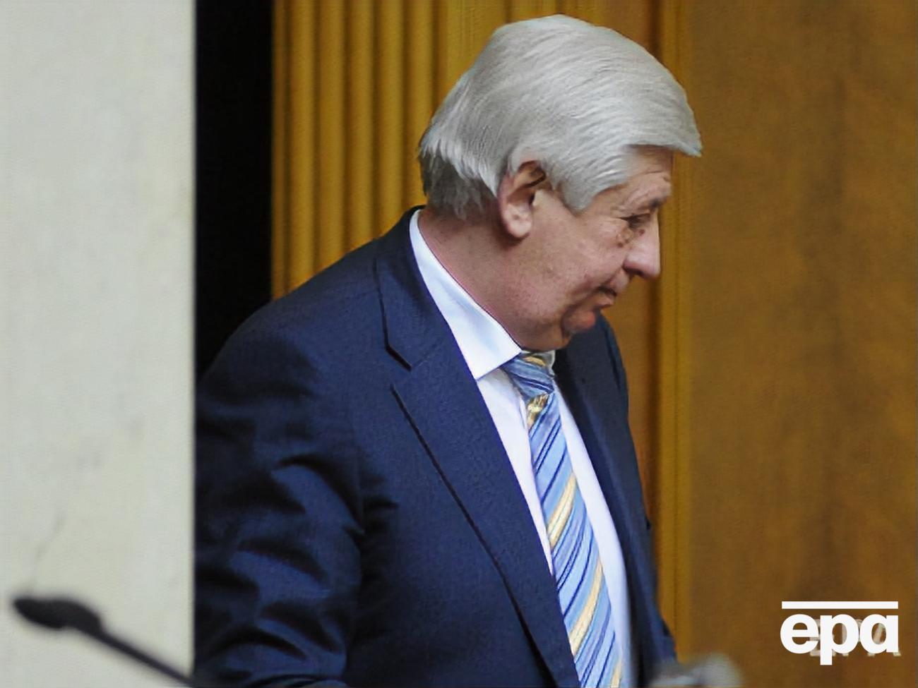 Шокин считает, что его данные "слили" для давления на него Байдена