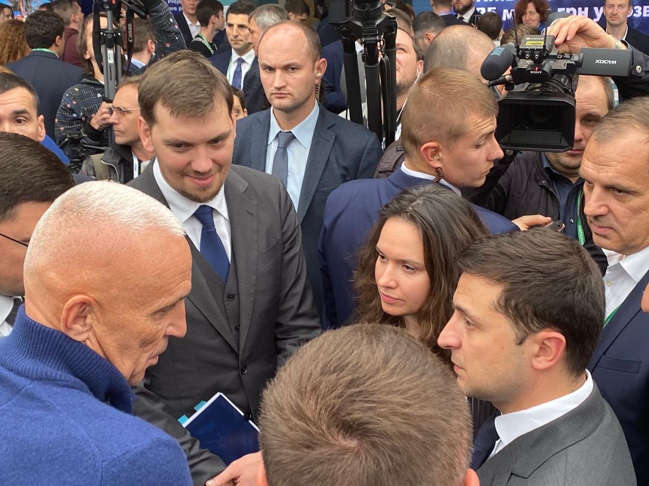 Олександр Ярославський поспілкувався на форумі із президентом України Володимиром Зеленським
