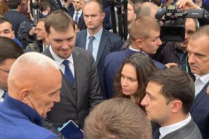 Олександр Ярославський поспілкувався на форумі із президентом України Володимиром Зеленським