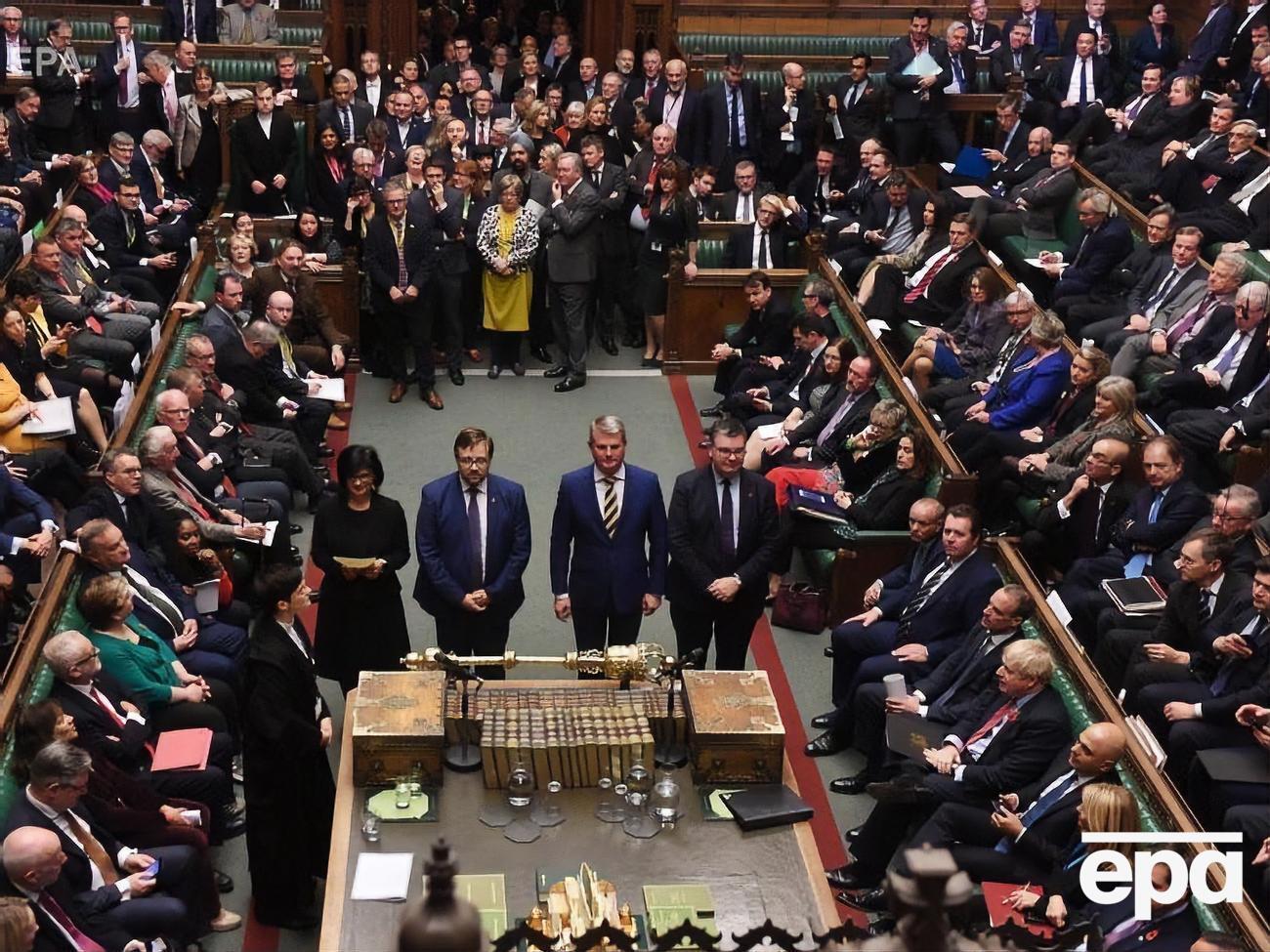 Британские депутаты приняли решение 29 октября