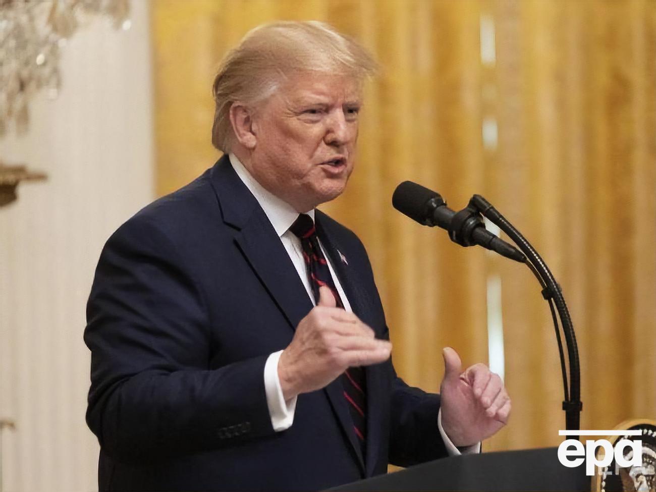 Трамп: Те, що сталося в Китаї, приблизно так само погано, як і те, що сталося з Україною