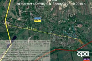 У СЦКК показали наслідки обстрілу бойовиками 28 жовтня Золотого-4. Фоторепортаж