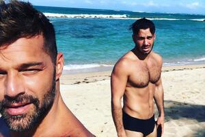 Мартин (на фото слева): Родился наш сын Ренн Мартин-Йосеф