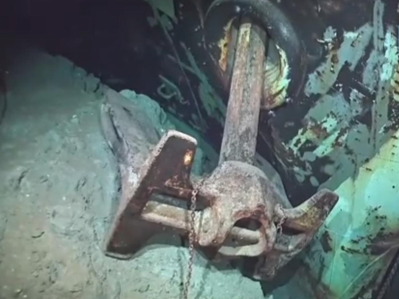 Корабель лежить на глибині понад 4,7 тис. метрів