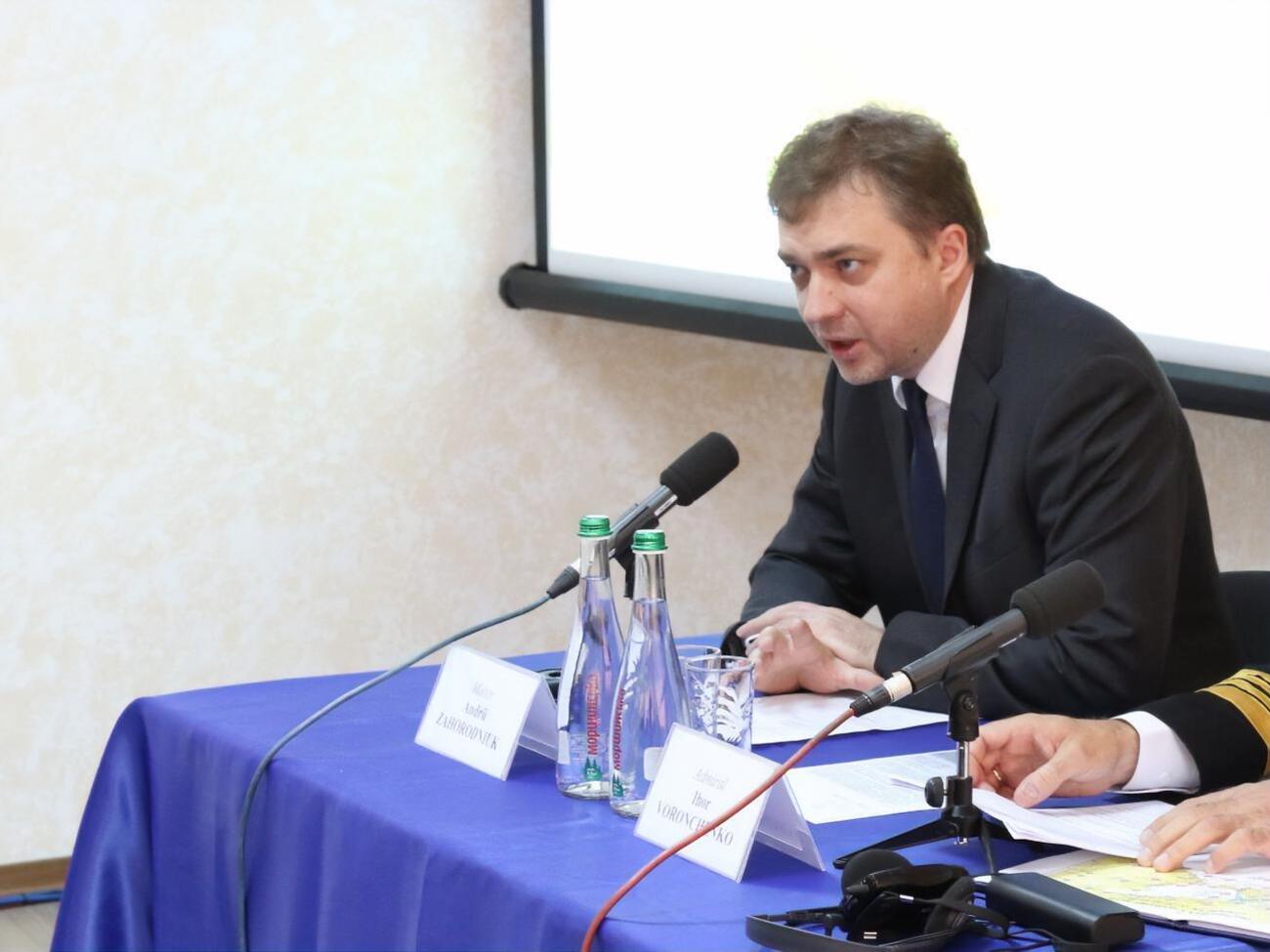 Загороднюк зустрівся з генсеком НАТО в Одесі