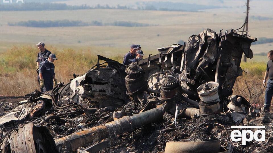 Самолет потерпел крушение 17 июля 2014 года