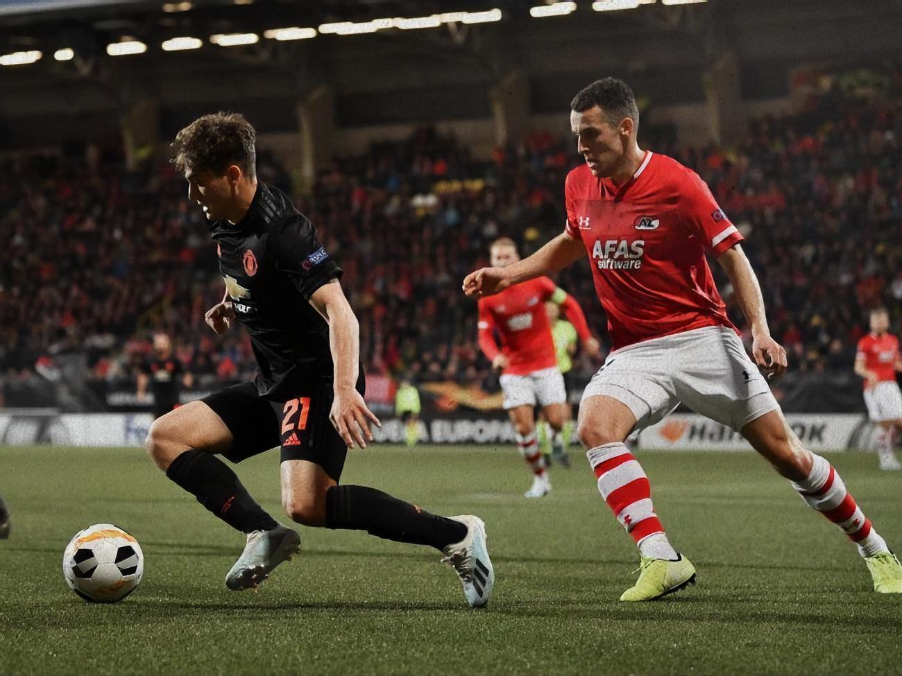 "Манчестер Юнайтед" сыграл вничью с "Алкмааром"