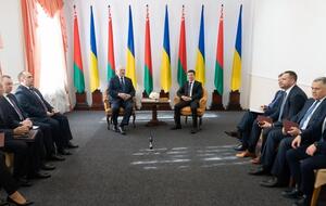 Лукашенко и Зеленский встретились в Житомире