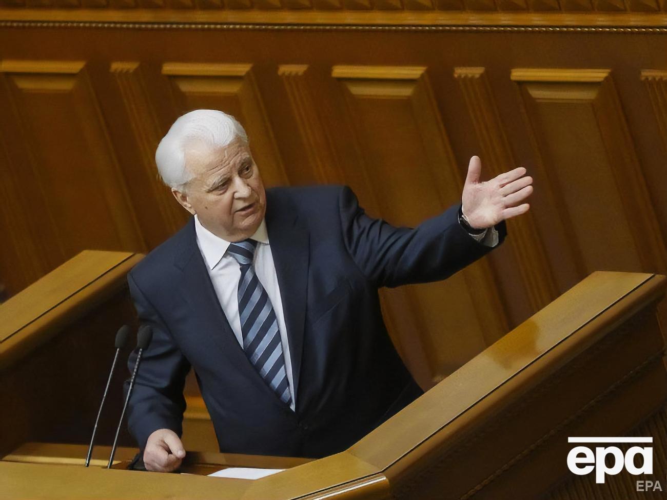 Кравчук: Нет шагов капитуляции. Есть подписанный в Минске документ, который открывает дорогу к дальнейшим действиям