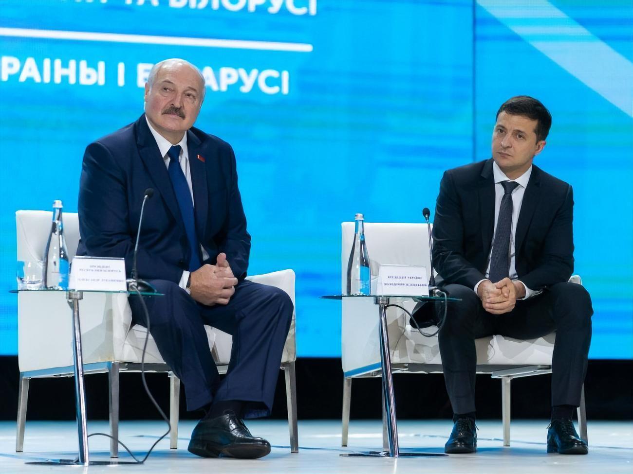 Лукашенко і Зеленський зустрілися в Україні 4 жовтня