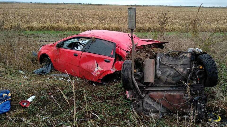 Аварія сталася на трасі в Кам'янсько-Дніпровському районі Запорізької області