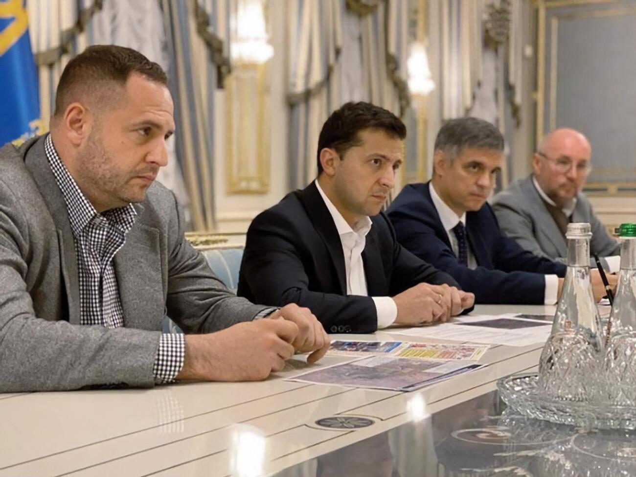 Совещание прошло в Офисе президента