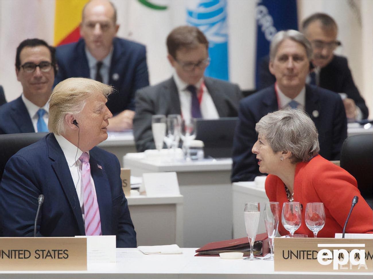 Мей обговорювала із Трампом справу Скрипалів улітку 2018 року