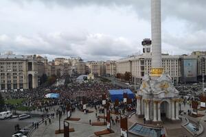 На Майдане Незалежности правопорядок обеспечивают 300 полицейских