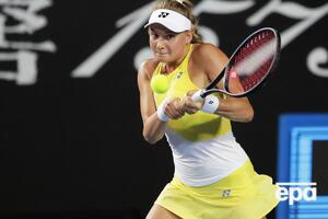 На турнире в Китае Ястремская играла и в паре, и в одиночном разряде