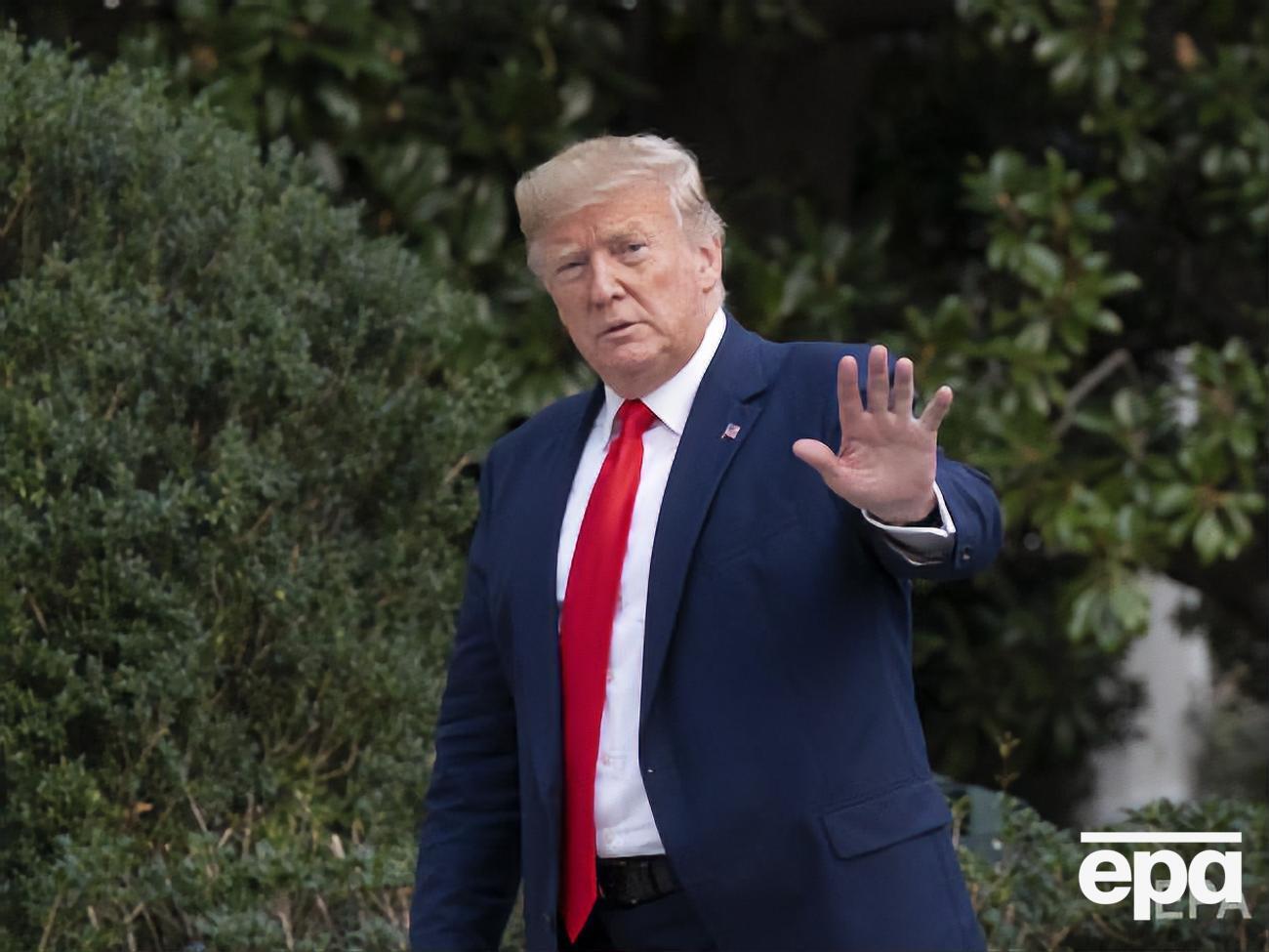 Трамп (на фото) заявил, что Байден-старший должен отказаться от участия в президентских выборах