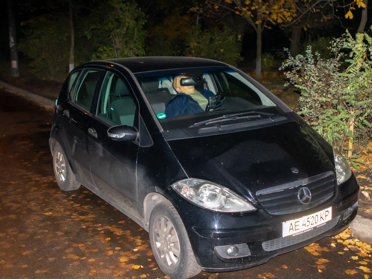 Тіло було на водійському сидінні