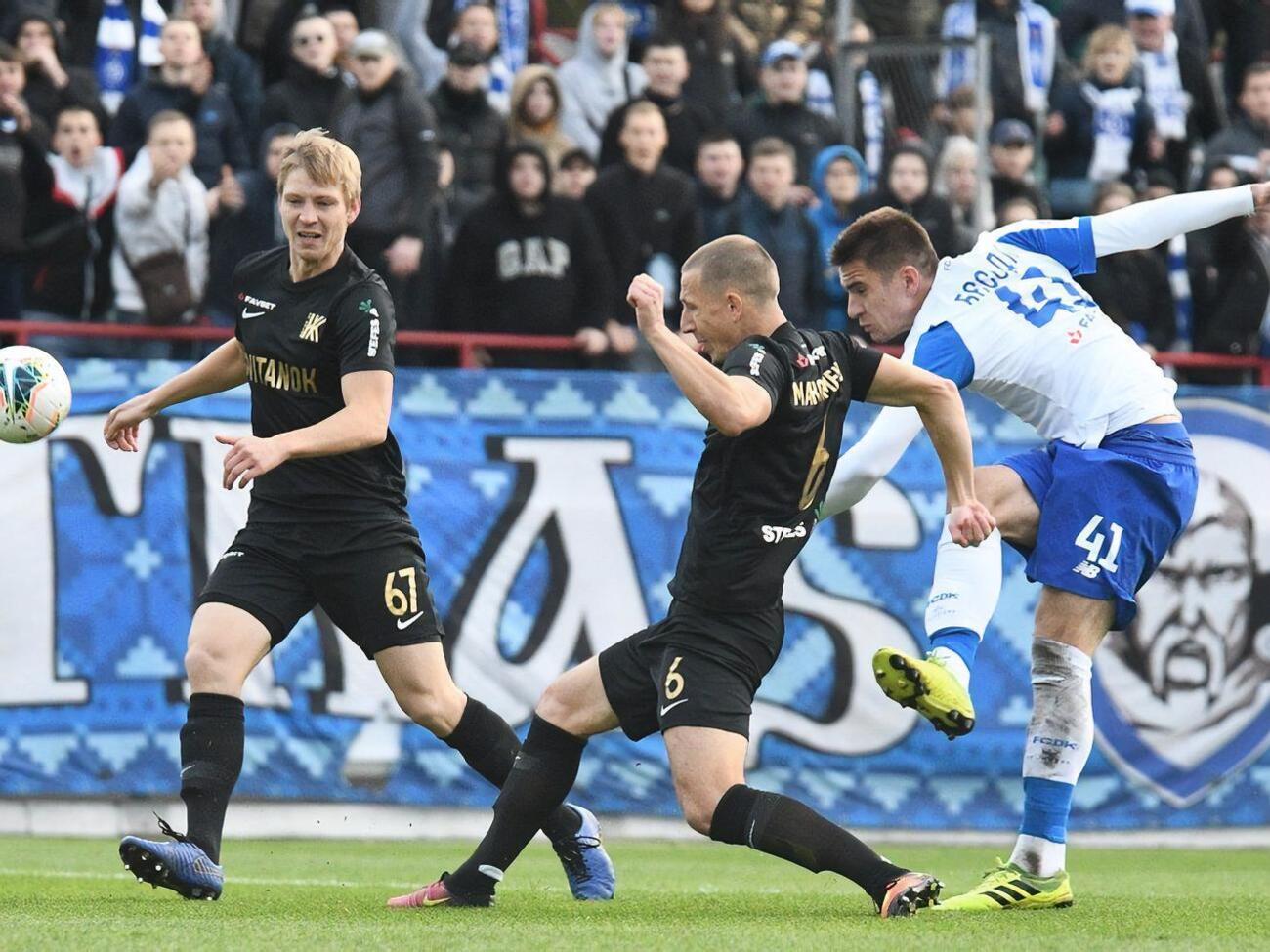 "Динамо" после матча с "Колосом" занимает третье место в турнирной таблице УПЛ