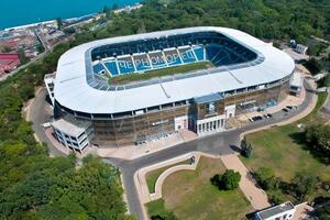 Стадион "Черноморец" может принять более 34 000 болельщиков