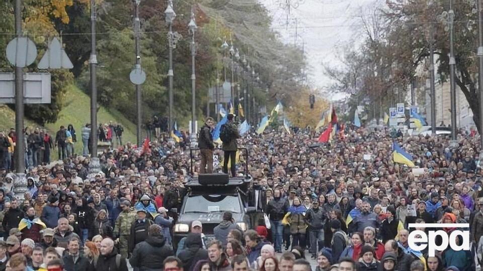 В Киеве протестовали против "формулы Штайнмайера"