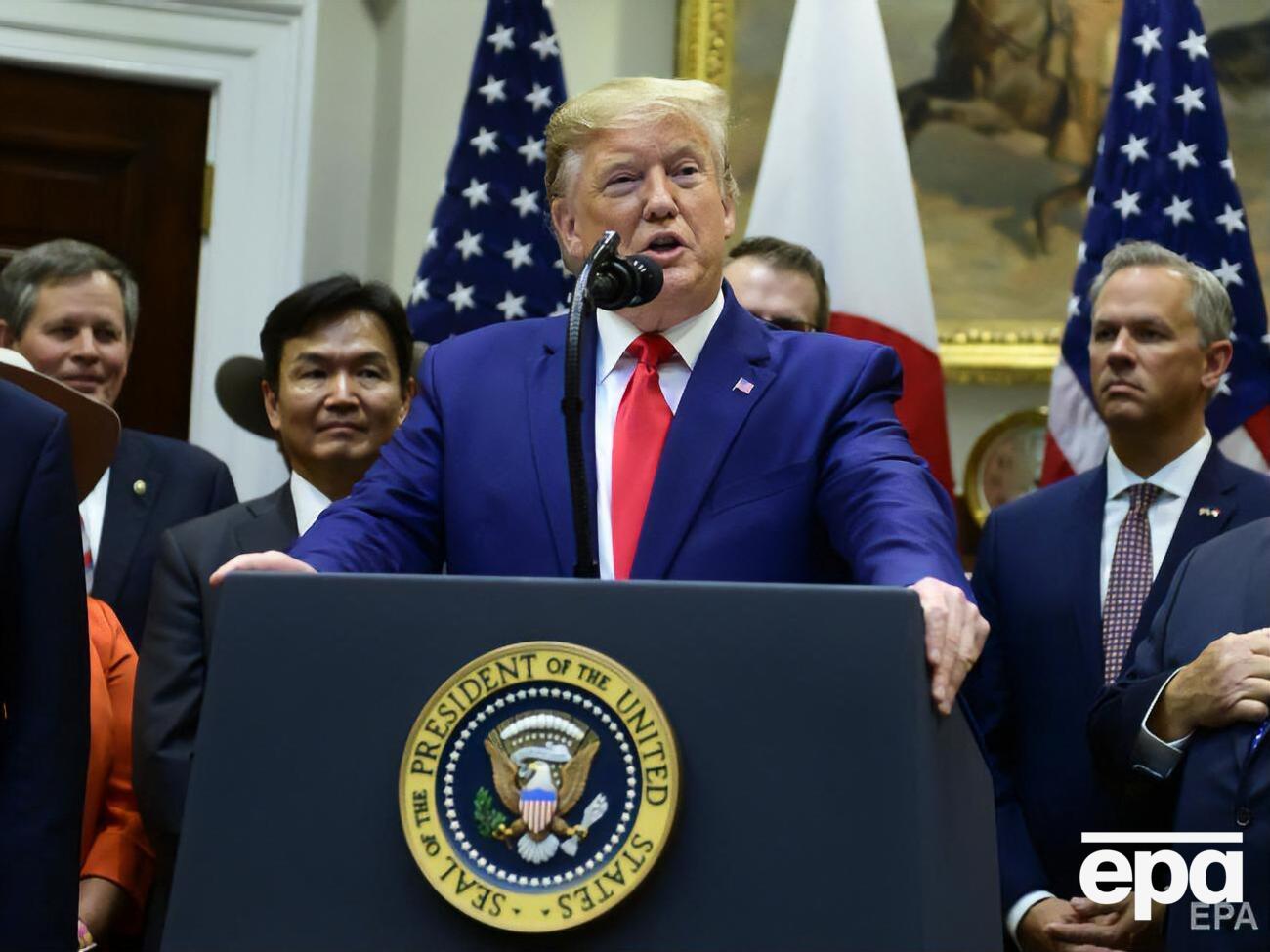 Трамп:&nbsp;Это огромная победа для американских фермеров, владельцев ранчо и производителей