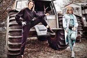 Слава (на фото справа): Я побывала в местности, которая с апреля 1986 года считается зоной отчуждения