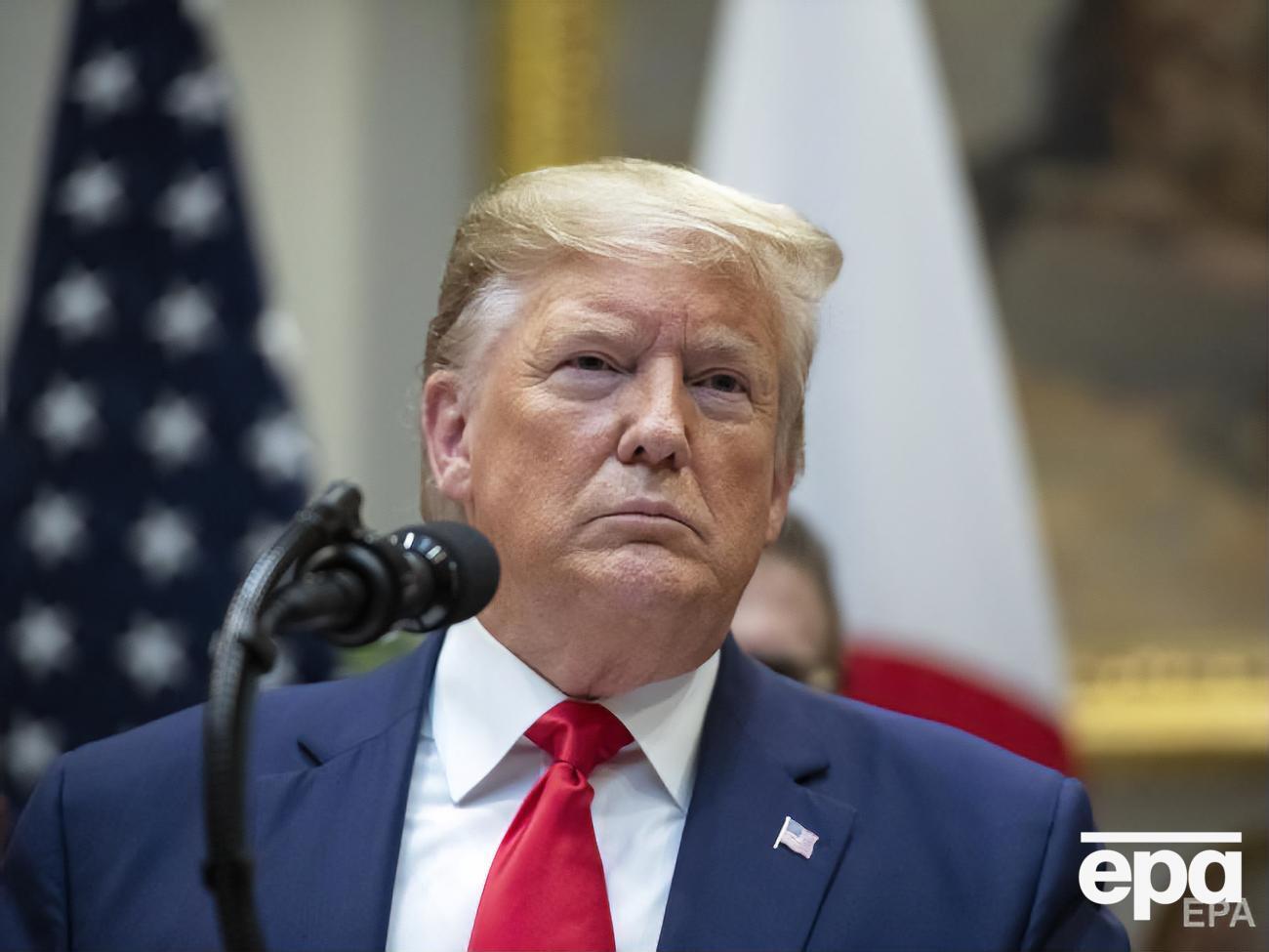 Трамп (на фото) назвал Сондленда "действительно хорошим человеком и великим американцем"