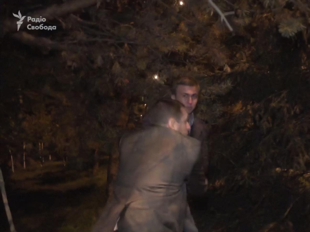 Журналісти повідомляли, що на них напали співробітники держохорони