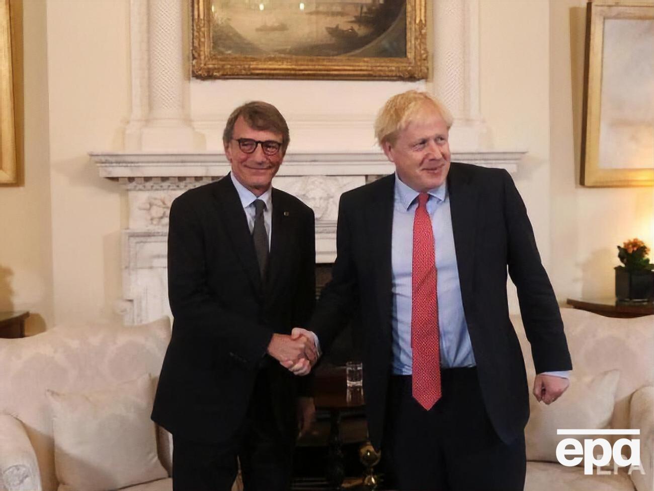 Сассолі та Джонсон зустрілися 8 жовтня