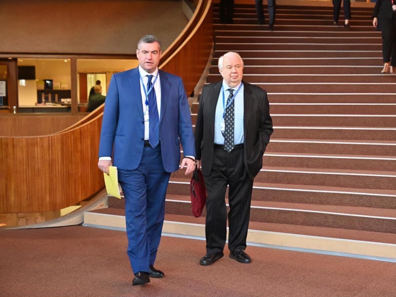 На закрытом заседании комитета ПАСЕ выступали Слуцкий и Кисляк