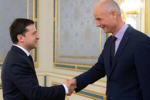 Зеленский встретился с Блоком в Киеве