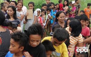 В грузовике были филиппинцы, которые ранее пострадали в результате тайфуна