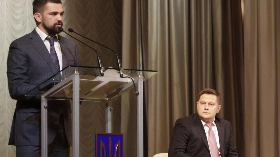 Прокопенко (праворуч) керував виборчим штабом "Слуги народу" в Одеській області на парламентських виборах