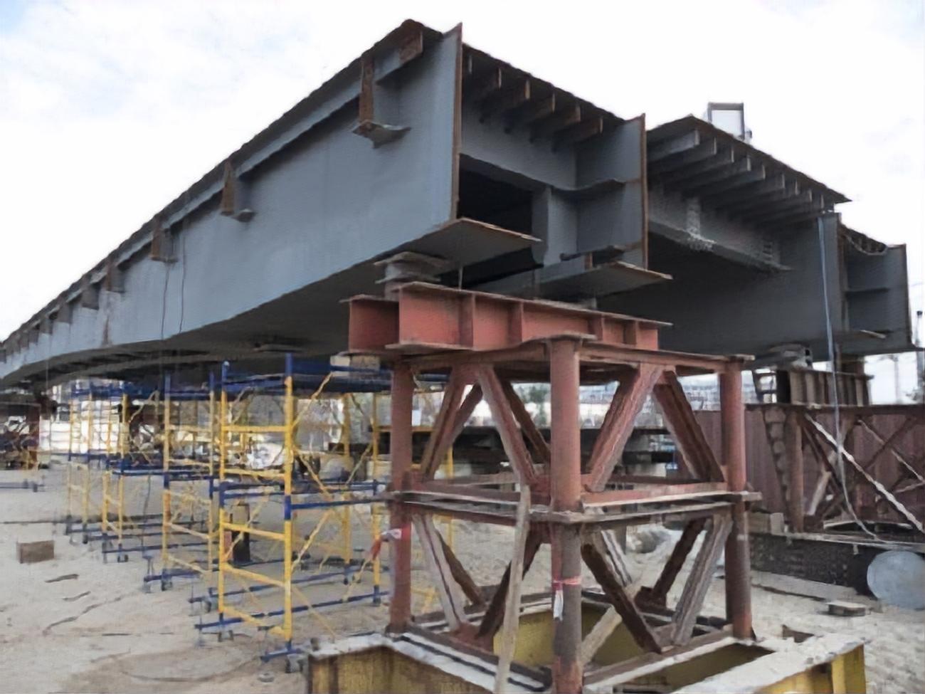 Реконструкция моста началась в марте 2019 года