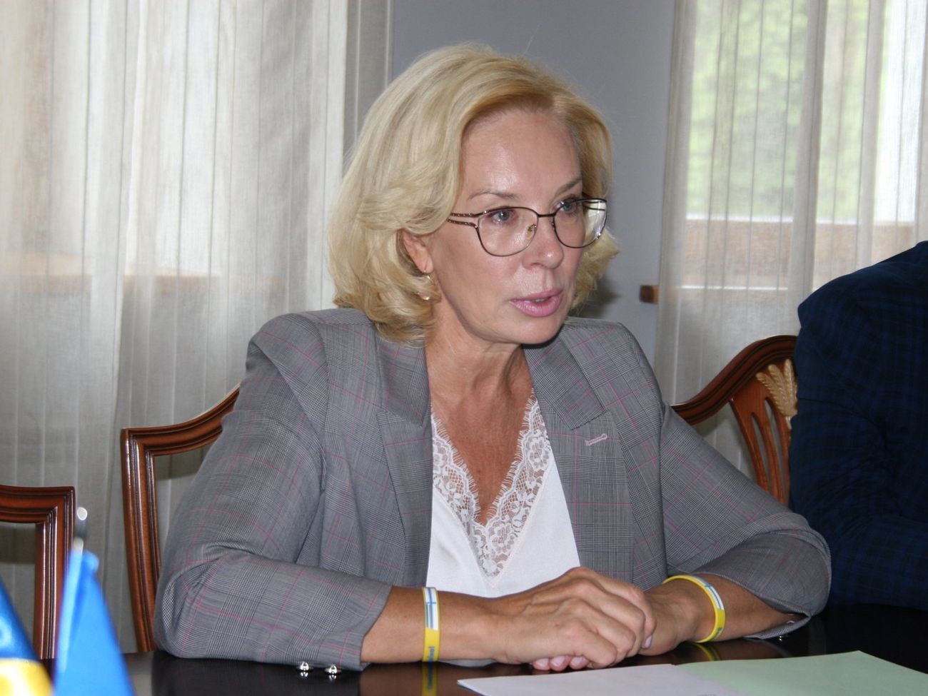 Денісова розповіла, що засідання розпочнеться о 16.00