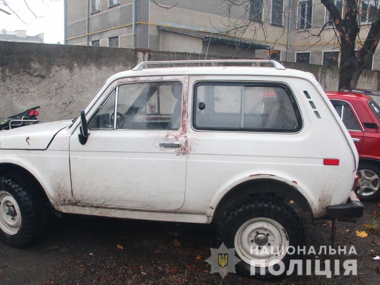 Полиция изъяла оружие и авто с места конфликта