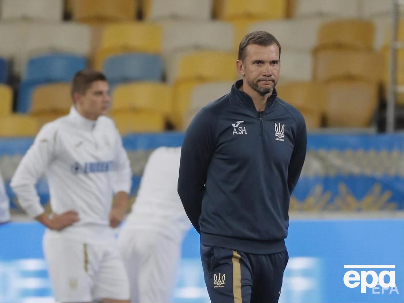 Шевченко, який є тренером збірної України, оформив у тому матчі гет-трик