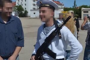 Український десантник після окупації склав російську присягу