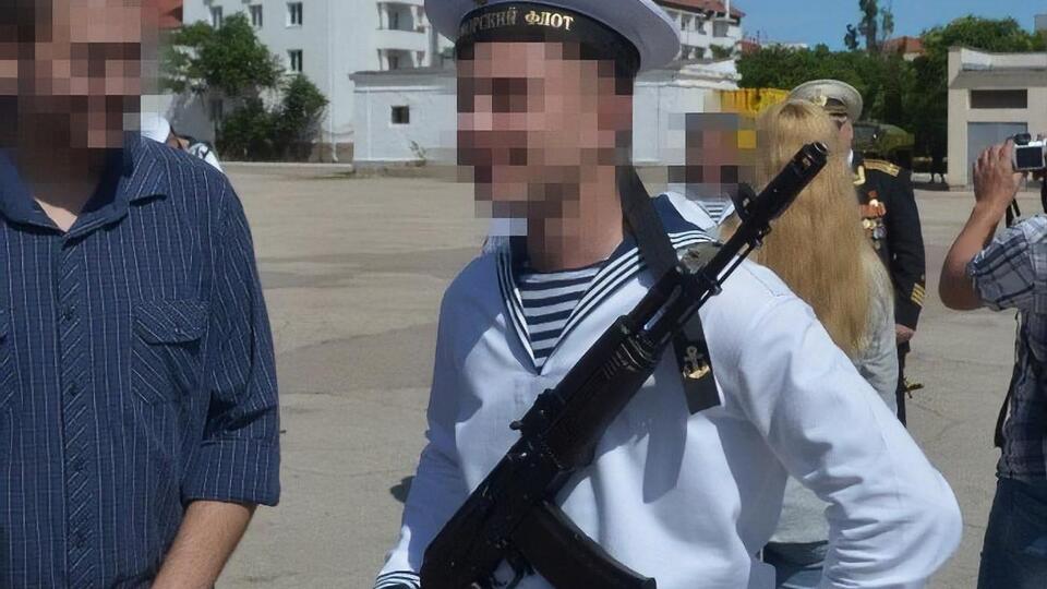 Український десантник після окупації склав російську присягу