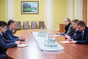 Жовква и Брок встретились в Киеве