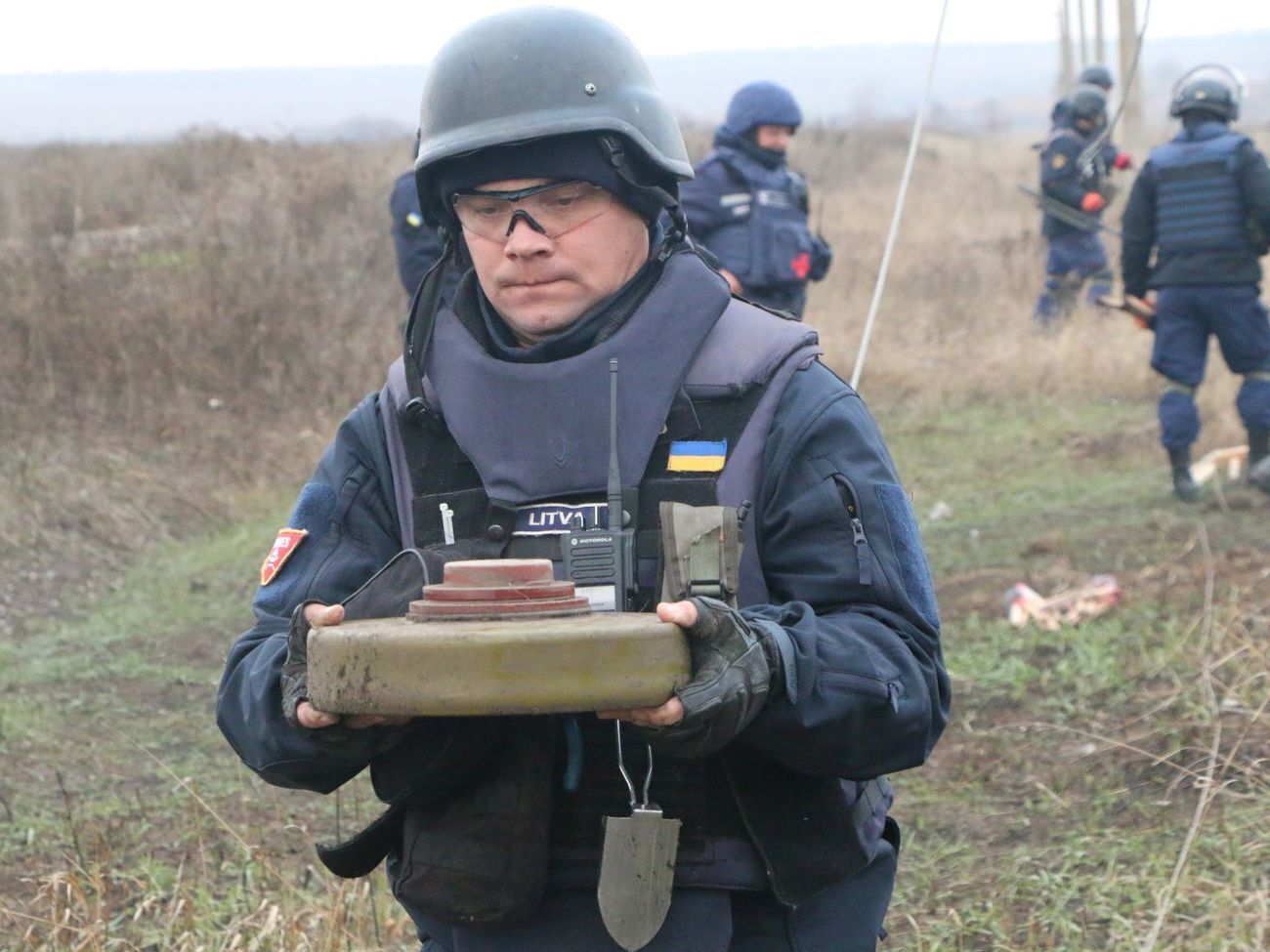 Разминирование началось 13 ноября