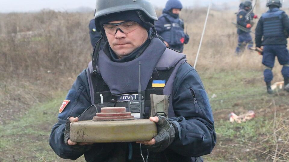 Розмінування почалося 13 листопада