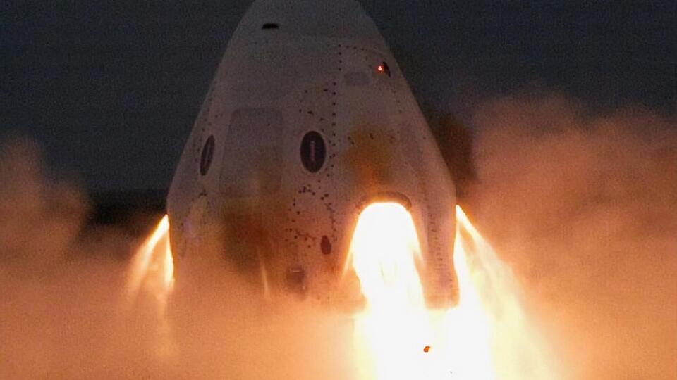 Crew Dragon призначений для польотів у космос на ракеті Falcon 9