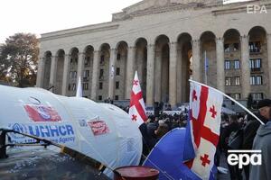 14 ноября в Грузии возобновились протесты