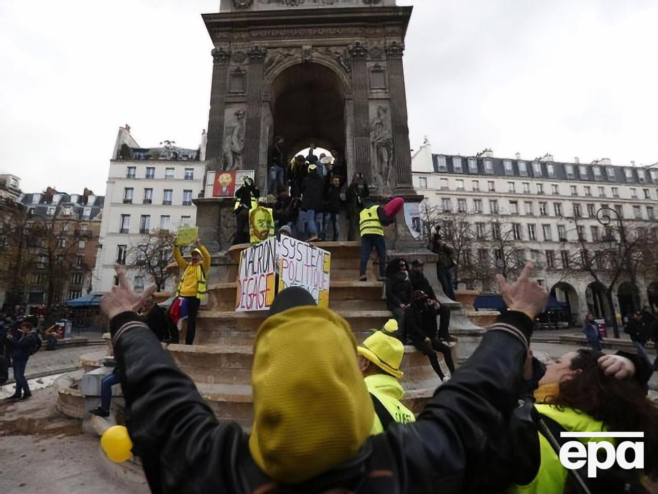 Акция протеста прошла в честь годовщины начала демонстраций