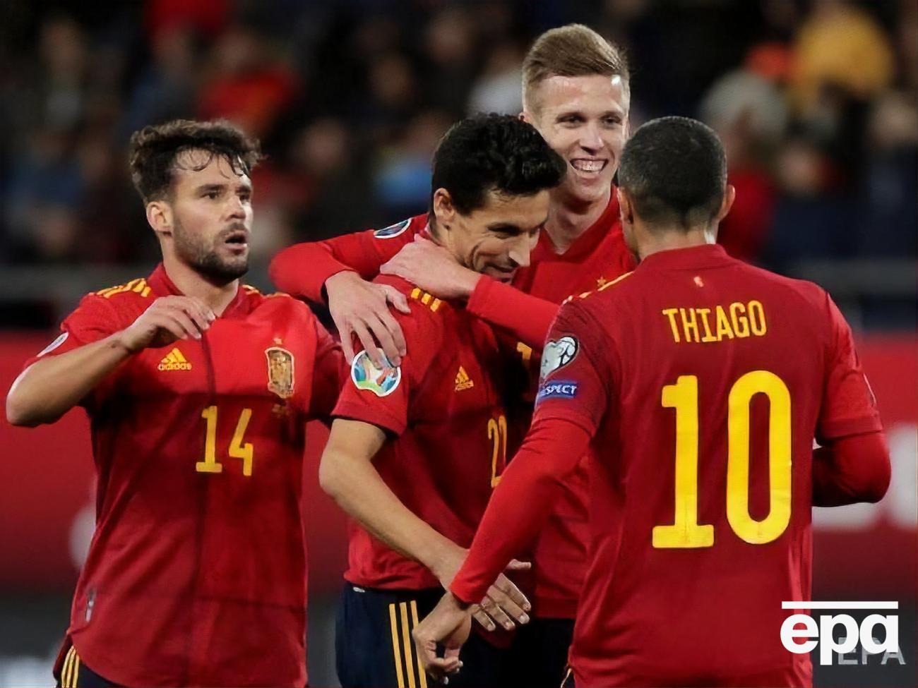 Збірна Іспанії розгромила Мальту з рахунком 7:0