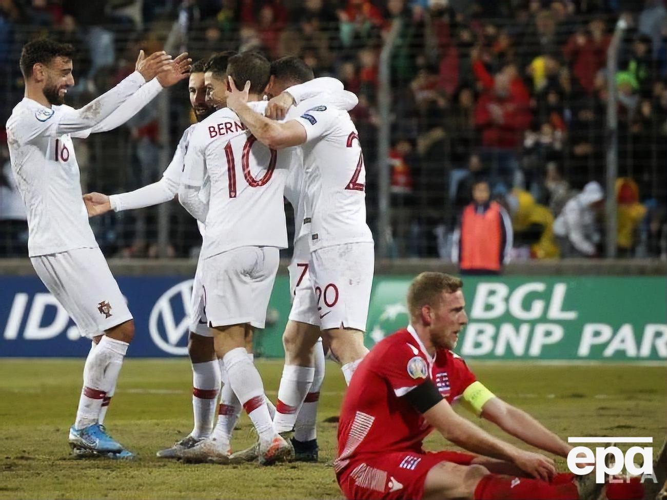 Португалия обыграла Люксембург со счетом 2:0